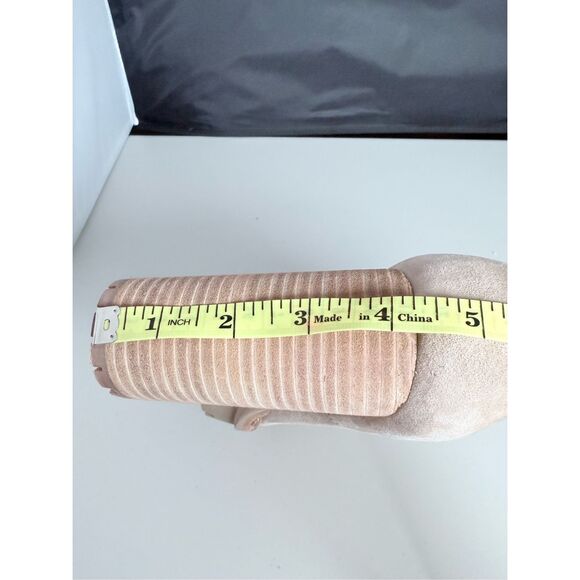 Vince Camuto Erinia Laceless Lug Sole‎ Booties Womens 11M Taupe Boho Fall Grunge - Picture 10 of 14